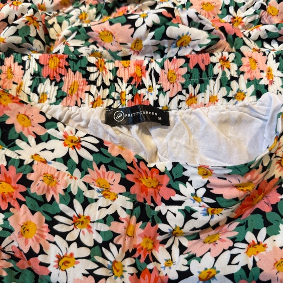 High Low Floral Skirt - Picture 3 of 3